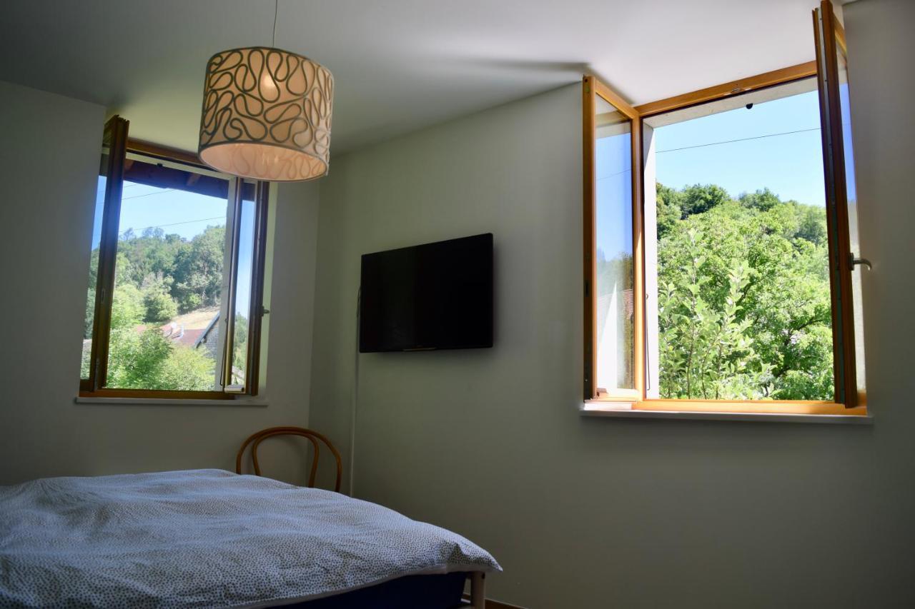 Spacious Apartment In Old Farm Close To Lac De Vouglans La Tour-du-Meix Extérieur photo
